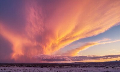 노을 붉은노을 멋진하늘