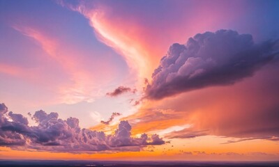 노을 붉은노을 멋진하늘