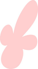 Charming Hand Drawn Playful Blossom Form
