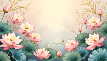 Enchanting Lotus Bloom Art
Elegant Floral Serenity