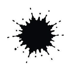 Watercolor Splatter Effect Design