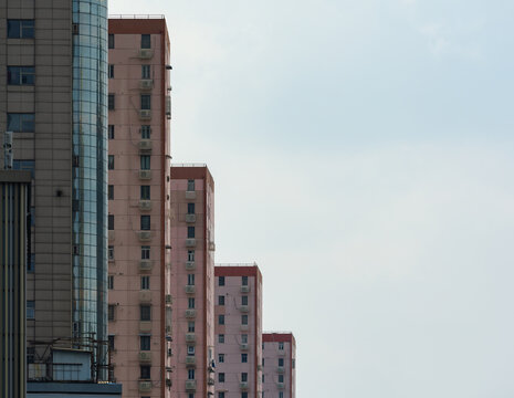 high rise apartment building
