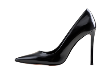 Elegant black heels fashion show inspiration