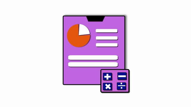 Infographic pie chart animation with editable text areas ideal for stats presentations, marketing visuals, or educational motion graphics.