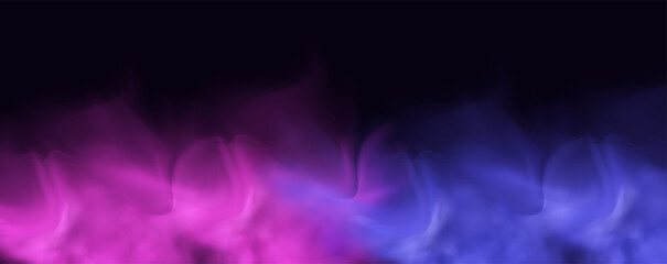 Atmospheric neon purple clouds.Magical fantasy smell of tobacco.Pink occult fog.Magic cigarette vapor.