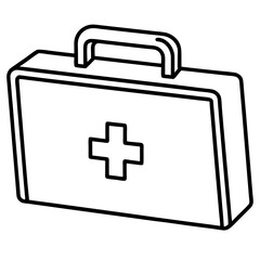 Obraz premium First-aid-kit-icon 