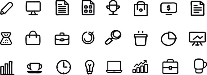 Elegant Black Monogram Initial Design perfect for branding logos and stylish iconography