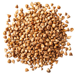 Buckwheat Groats Healthy Grains isolated on transparent background