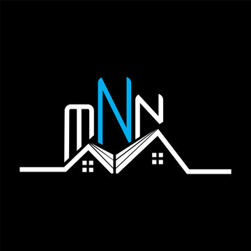MNN Real State logo design, MNN simple and modern logo. MNN luxurious alphabet design