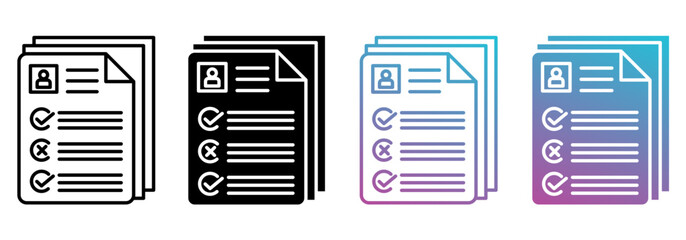 Assessment best multistyle icon sheet collection