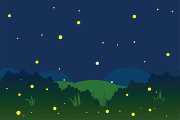 Fototapeta premium night sky with stars and clouds
