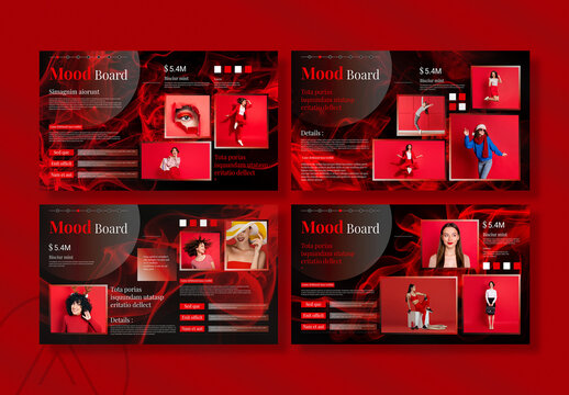 Fashion Mood Board Template