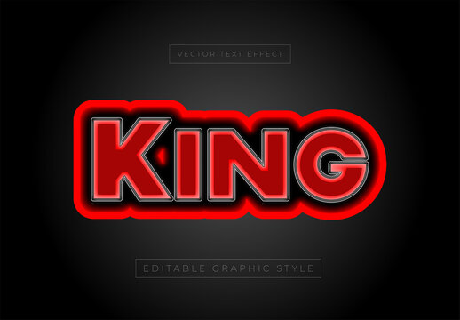 King Editable Text Effects