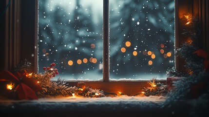 christmas tree with lights