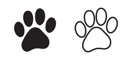 paw print vector