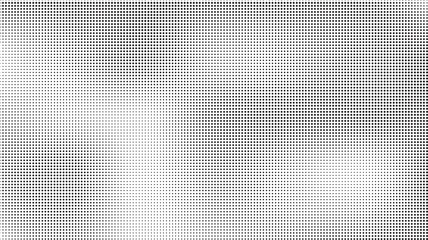 Grunge halftone gradient background. Faded grit noise texture. White and black sand wallpaper.