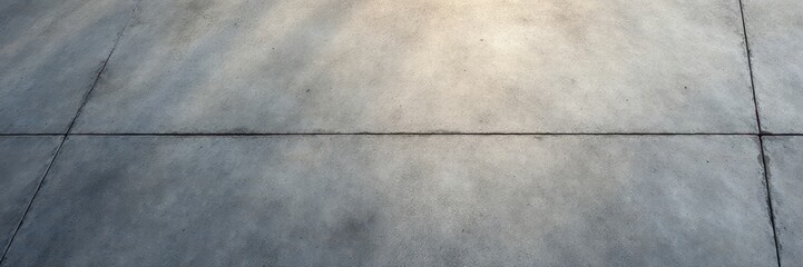 Fototapeta premium Subtle horizontal grooves in concrete, creating a subtle textured background, building, floor, surface
