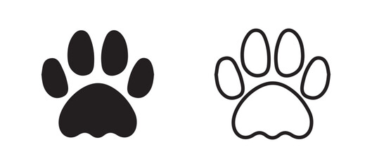 Fototapeta premium animal paw print