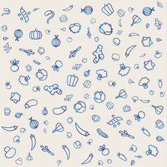 cute and adorable vegetable backgrounds and wallpapers