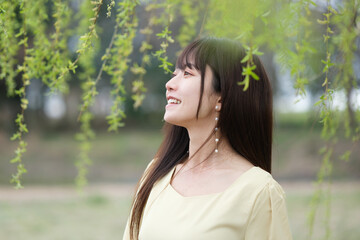 Fototapeta premium 美しい日本女性
