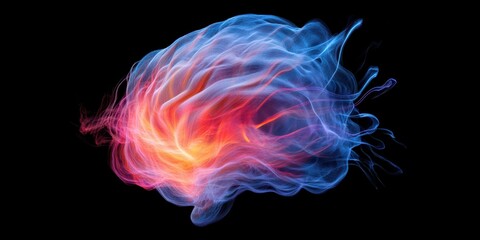 Obraz premium Abstract representation of a dynamic energy field.