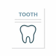 Dental Chart Tooth Icon