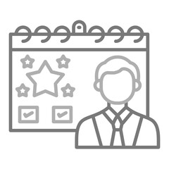 Fototapeta premium Event planner Icon