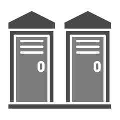 Portable bathroom Icon