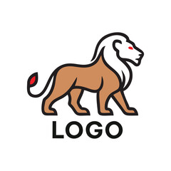 Lion Logo – Bold Vector Illustration for Powerful Branding and Mascots