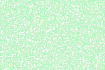 Abstract Mint Green and White Dotted Pattern Background with Irregular Shapes and Random Distribution for Modern Design and Creative Projects and Presentations