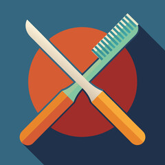  Cute Hairbrush and Hair Accessories – Scrunchies, Pins in Vector Style