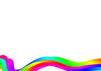 gelombang alami meroket dengan penuh warna