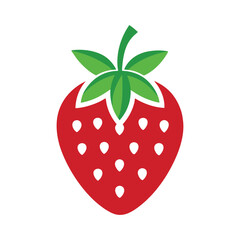 Obraz premium strawberry isolated on white background