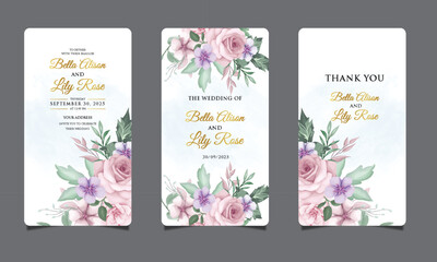  Luxury wedding invitation card design