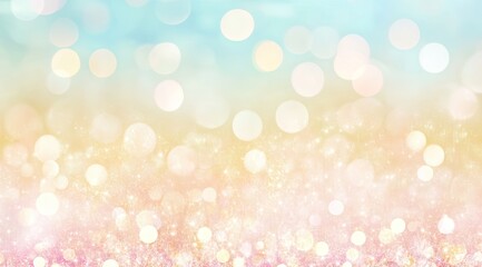 Obraz premium Soft, pastel, bokeh background (1)