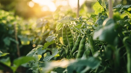 Obraz premium beautiful green beans