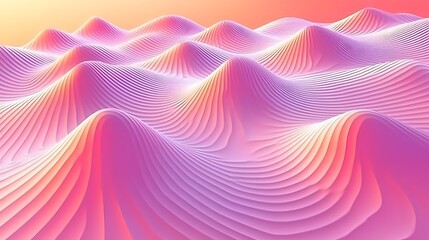 Fluid, dynamic motion with flowing shapes and soft pastel hues, gently blending into each other to create an elegant, smooth visual effect
