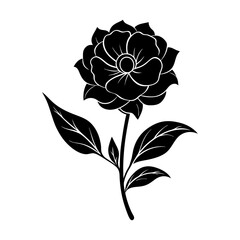 Flower Silhouette vector illustration