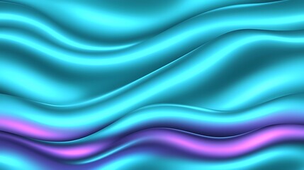 Flowing, fluid shapes in rich shades of teal and violet, with smooth gradient transitions that give the impression of water in motion, soft and flowing