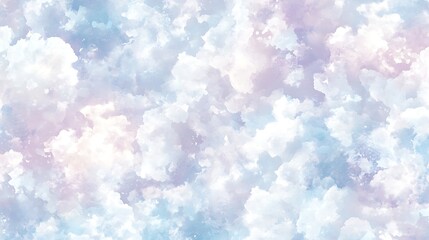 A fluid watercolor wash with smooth transitions of blue and purple hues, blending seamlessly to create a calming, ethereal atmosphere.