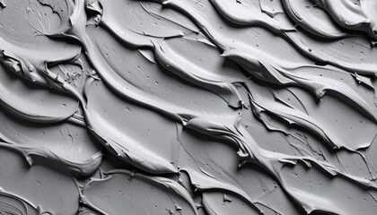 Abstract Grey Clay Texture Modeling Paste Background