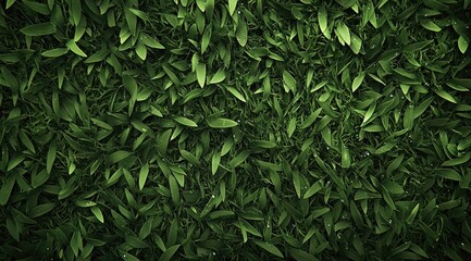 Fototapeta premium Close-up view of lush green foliage