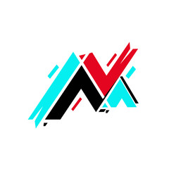 Abstract shapes overlap creating modern design graphic white