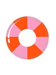 Obraz premium lifebuoy illustration