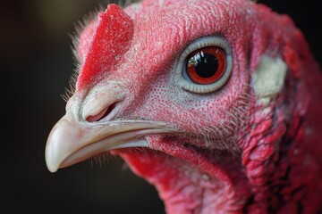 Isolated Turkey: Majestic Wild Bird Captured in Its Natural Habitat