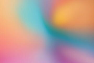 Colorful Gradient Background of Pastel Shades and Hues