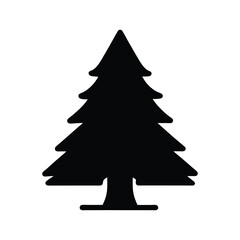 Obraz premium christmas tree vector illustration