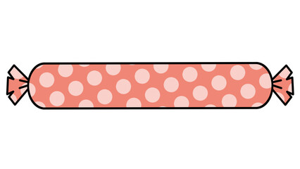 キャンディテロップベースドット(レッド)