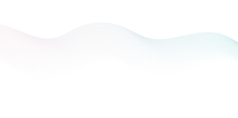 Dynamic minimal smoke sound line. Abstract glowing white blend line smooth flow soundwave curve energy gradient vector futuristic digital outline line science design.	