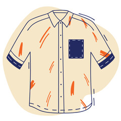 Shirt Vector Illustration – Stylish and Versatile Shirt Design for Casual, Formal

